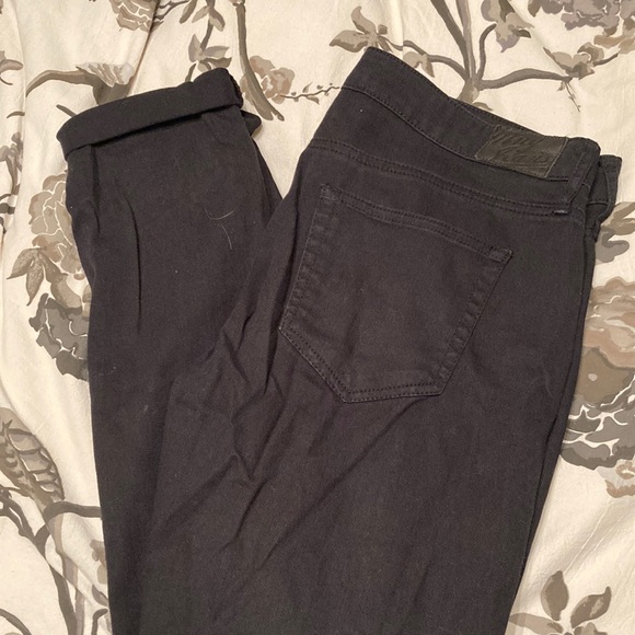 Skinny Black Denim with distressing - Picture 1 of 8